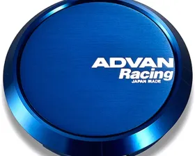 Advan Racing Center Cap Flat 63mm Blue