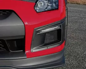 ChargeSpeed FRP Front Bumper Duct with LED | Turn Signal Nissan GT-R R35 09-16