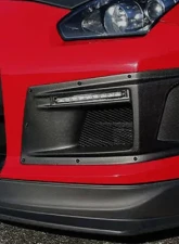 ChargeSpeed Gloss Carbon Front Bumper Duct with LED | Turn Signal CFRP Nissan GT-R R35 09-16                                     - BCNG07-CS830FBDCG - Image 2