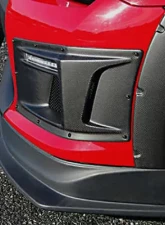 ChargeSpeed Gloss Carbon Front Bumper Duct with LED | Turn Signal CFRP Nissan GT-R R35 09-16                                     - BCNG07-CS830FBDCG - Image 3