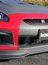 ChargeSpeed Gloss Carbon Front Bumper Under Cowl CFRP Nissan GT-R R35 09-16                                     - BCNG07-CS830FBUCG - Image 2