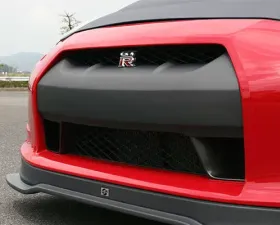 ChargeSpeed Gloss Carbon Front Grill Cowl CFRP Nissan GT-R R35 09-16