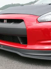 ChargeSpeed Gloss Carbon Front Grill Cowl CFRP Nissan GT-R R35 09-16                                     - BCNG07-CS830FGCG - Image 2