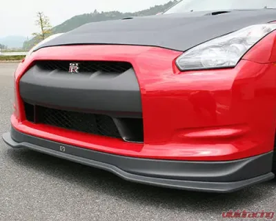 ChargeSpeed Gloss Carbon Front Grill Cowl CFRP Nissan GT-R R35 09-16 - BCNG07-CS830FGCG