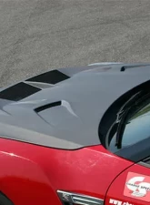 ChargeSpeed Vented Hybrid Gloss Honeycomb Carbon Hood CFRP Nissan GT-R R35 2009-2021                                     - BCNG07-CS830HCVG - Image 2