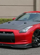 ChargeSpeed Vented Hybrid Gloss Honeycomb Carbon Hood CFRP Nissan GT-R R35 2009-2021                                     - BCNG07-CS830HCVG - Image 2