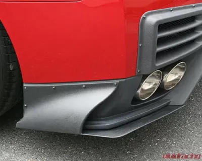 ChargeSpeed Rear Under Side Cowl Gloss Carbon for Charge Speed Rear Diffuser CFRP Nissan GT-R R35 09-16 - BCNG07-CS830RUSCG