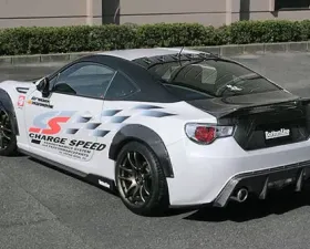 ChargeSpeed Type 2 Complete Lip Kit with Carbon Over Fenders 9 Piece Subaru BR-Z ZC-6 17-18