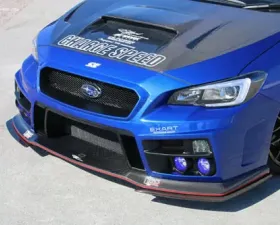 ChargeSpeed Type-2B Front Bumper w/Carbon Under Part Subaru WRX STi 15-18