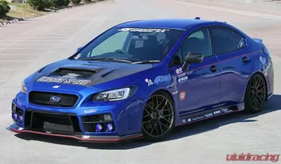ChargeSpeed Type-2B Front Bumper w/FRP Under Part Subaru WRX STi 15-18 - BCSI15-CS9735FB2BF