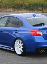 ChargeSpeed Type-1 Bottom Line Carbon Complete Lip Kit 5 Pieces Subaru WRX STi 15-17                                     - BCSI15-CS9735FLK1C - Image 3