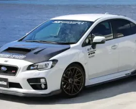 ChargeSpeed Type-2 Bottom Line Carbon Complete Lip Kit 5 Pieces Subaru WRX STi 15-17