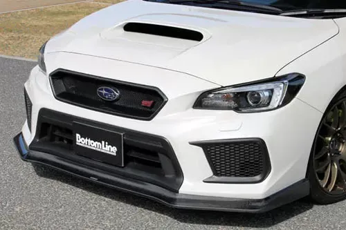 ChargeSpeed Type1 Bottom Line Carbon Front Lip Subaru WRX STi 18-19 - BCSI18-CS9736FL1C