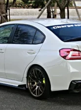 ChargeSpeed Type-2 Bottom Line Side Skirts Carbon Complete Lip Kit 5 Pieces Subaru WRX STi 18-19                                     - BCSI18-CS9736FLK2C - Image 3