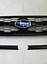 ChargeSpeed Carbon Front Grill Finisher for OEM Front Grill 2 Pieces Subaru WRX STi 18-19                                     - BCSI18-CS9736GRFC - Image 2