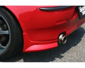 Charge Speed Spazio Nova Rear Mud Caps (Japanese FRP) Pair  Alfa Romeo 147 3/5 Dr 00-04