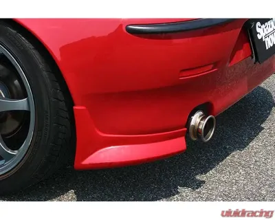 Charge Speed Spazio Nova Rear Mud Caps (Japanese FRP) Pair Alfa Romeo 147 3/5 Dr 00-04 - BCAR00-CS147RC