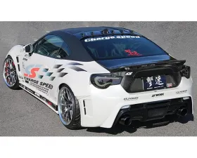 Charge Speed Type 3 Rear Bumper (Japanese FRP) Comes with LED Reflectors 2013-202120 Subaru BR-Z ZC-6/ Scion FR-S FT-86/ Toyota 86 ZN-6  2013-2021