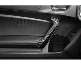 Charge Speed Carbon Door Grip Cowl (Japanese CFRP) Pair  Subaru BR-Z ZC-6/ Scion FR-S FT-86/ Toyota 86 ZN-6  13-18