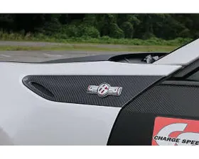 Charge Speed Carbon Fender Garnish Cowl (Japanese CFRP)  2013-2018 Subaru BR-Z ZC-6/ Scion FR-S FT-86/ Toyota 86 ZN-6 13-18