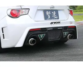 Charge Speed Rear Bumper (Japanese FRP) Subaru BRZ / Scion FR-S 13-18