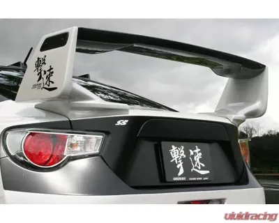 Charge Speed 3D Carbon Wing With FRP Base (Japanese CFRP) Subaru BRZ / Scion FR-S / FT-86 13-18 - BCSB13-CS990RWC1
