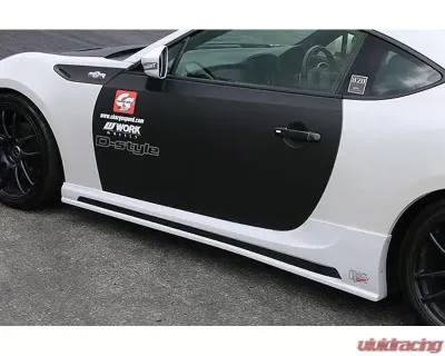 Charge Speed  Type 1 Side Skirts (Japanese FRP) Pair Subaru BRZ / Scion FR-S / FT-86 13-18 - BCSB13-CS990SS2