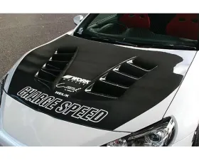 Charge Speed Carbon Vented Hood (Japanese CFRP) Subaru BR-Z ZC-6 13-16