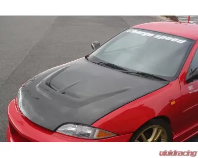 Charge Speed FRP Vented Hood (Japanese FRP) Chevrolet Cavalier 95-02 - BCCCV95-CS630HCV