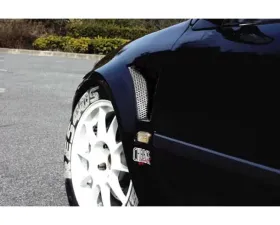 Charge Speed D-1 Style 20MM Wide Body Front Fenders (Japanese FRP) Pair  Honda Civic EG HB  92-95