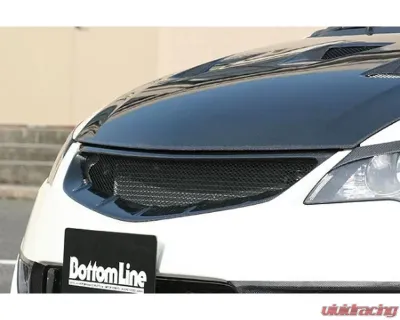 Charge Speed Front End Carbon Front Grill (Japanese CFRP) Honda Civic FD2 Sedan JDM 06-10 - BCHC06-CS3088GRC