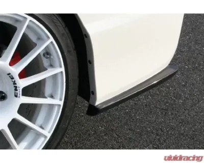 Charge Speed Bottom Line Carbon Rear Caps (Japanese CFRP) Pair Honda Civic FD2 Sedan JDM 06-10 - BCHC06-CS3088RCC