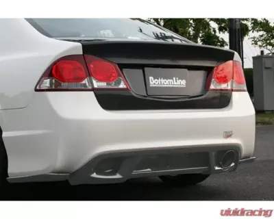 Charge Speed Carbon Rear Diffuser (Japanese CFRP) Honda Civic FD2 Sedan JDM 06-10 - BCHC06-CS3088RDC