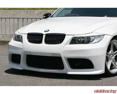 Charge Speed FRP Front Bumper (Japanese FRP) BMW E90 3-Series Sedan/Wagon 05-08 - BCBE90-CS2100FB