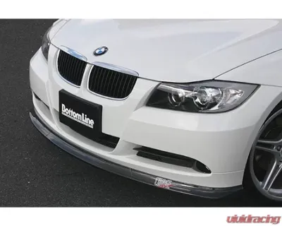 Charge Speed Bottom Line Carbon Front Lip (Japanese CFRP) BMW E90 3-Series 05-08 - BCBE90-CS2100FLC