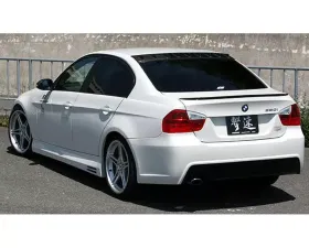 Charge Speed Bottom Line FRP Complete Bumper Kit (Japanese FRP) 4 Pieces BMW E90 3-Series 05-08