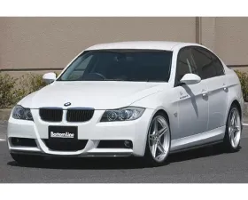 Charge Speed Bottom Line Carbon Full Lip Kit (Japanese CFRP) 5 PCS. CS2101FLC, CS2101SSC, CS2101RCC  BMW M-Sport E90 3 Series 05-08