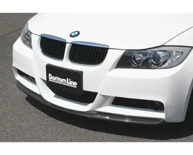Charge Speed Bottom Line Carbon Front Lip (Japanese CFRP) BMW M-Sport E90 3-Series Sedan 05-08