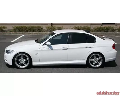 Charge Speed Bottom Line FRP Side Skirts (Japanese FRP) BMW M-Sport E90 3 Series 05-08 - BCBE90-CS2101SSF