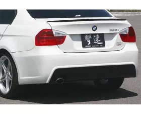 Charge Speed FRP Rear Bumper (Japanese FRP) Fit Single Exhaust Only BMW E90 3-Series 05-08