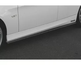 Charge Speed Bottom Line Carbon Side Skirts (Japanese CFRP)  BMW E90 3-Series Sedan/Wagon 05-08