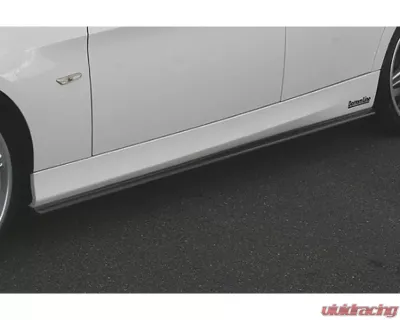 Charge Speed Bottom Line Carbon Side Skirts (Japanese CFRP)  BMW E90 3-Series Sedan/Wagon 05-08 - BCBE90-CS2100SSC