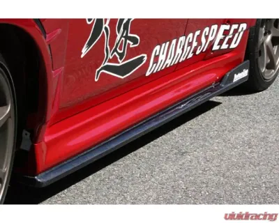 Charge Speed Bottom Line Type-2 Side Skirts Carbon (Japanese CFRP) Mitsubishi Lancer Evo X 11-16 - BCML11-CS428SS2C