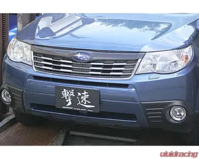 Charge Speed Carbon Front Grill Finisher for OEM Grill (Japanese CFRP) Subaru All Forester SH-5 08-13 - BCSF08-CS936GRFC