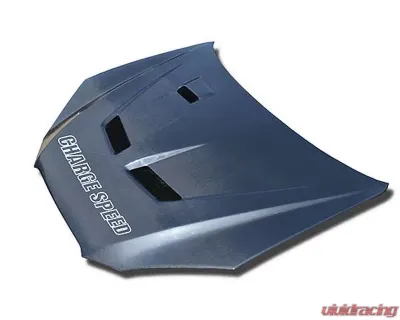 Charge Speed FRP Vented Hood (Japanese FRP) (Not Street Legal) Hood Pin Required Hyundai Genesis Coupe 09-12 - BCYG09-CS996HFV