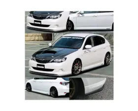 Charge Speed Bottom Lines Type 1 FRP Full Lip Kit (Japanese FRP) CS979FL1FN, CS979SSFN, CS979RC1FN  Subaru WRX 08-10