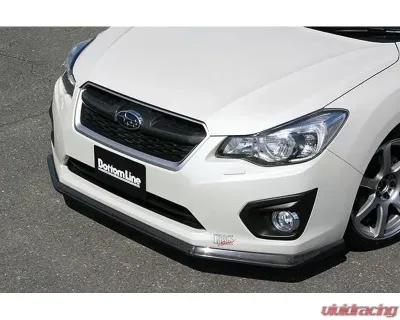 Charge Speed  Carbon Bottom Line Front Lip (CFRP) Subaru Impreza GJ/ GP 4/5 Doors 12-15 - BCSI12-CS9731FLC