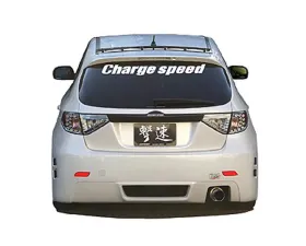 Charge Speed  Type-1 Rear Bumper (Japanese FRP) Subaru Impreza/ WRX 5Dr. GR-B HB 08-10