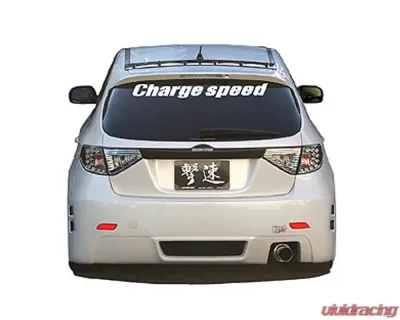 Charge Speed  Type-1 Rear Bumper (Japanese FRP) Subaru Impreza/ WRX 5Dr. GR-B HB 08-10 - BCSI08-CS979RB1N