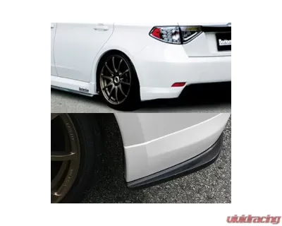 Charge Speed Bottom Lines Rear Caps Carbon (Japanese CFRP) Subaru WRX NON-STi GH8 08-10 - BCSI08-CS979RCCN